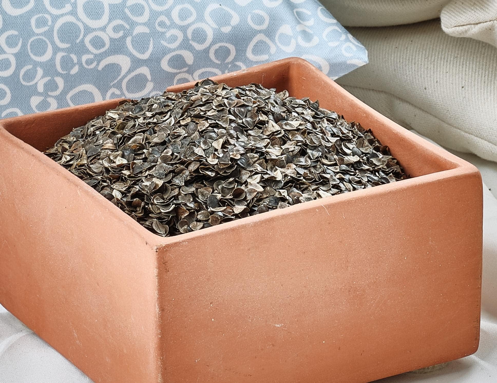 White Lotus Home Buckwheat Hulls Pillow & Cushion Fill - 25 lbs