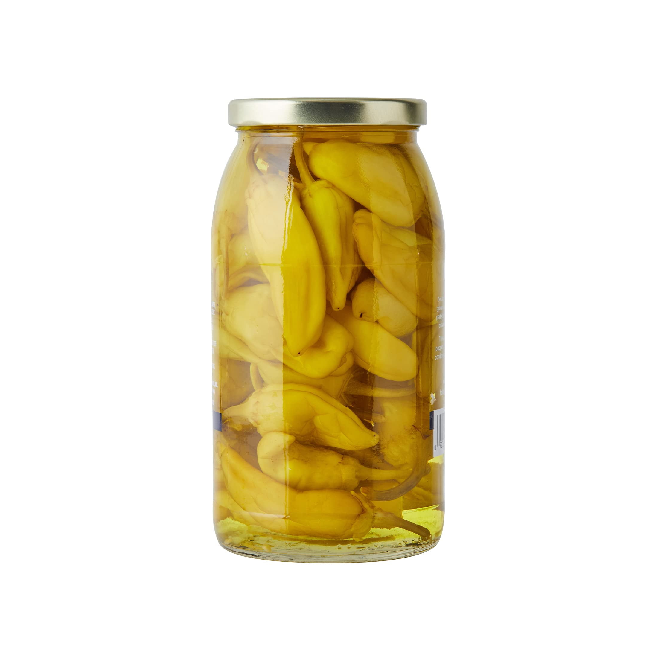 DeLallo Mild Pepperoncini Peppers, 25.5oz Jar, 6-Pack