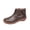 Coffee, variant on Vintage Arch Support Ankle Boots for Women Low Heel Leather Sneakers Fashion Lace Up Zipper Booties Lightweight Slip On Wide Width Boots Casual Walking Short Bootie Ladies Flat Heel Booties
