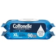 thumbnail image 1 of Toallitas húmedas desechables Cottonelle XL, paquete grande para adultos, 90 unidades, 1 of 7