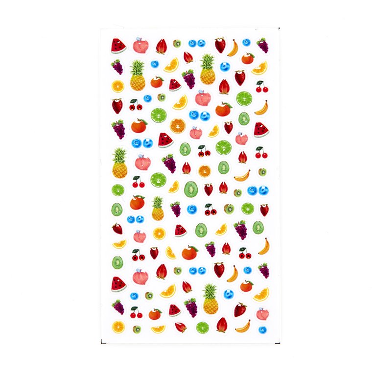 Salon Perfect Nail Art Stickers, 3D Gel Effect Tiny Fruits photo 4