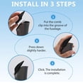 thumbnail image 3 of Shoyisenka 10 Pcs Hair Clipper Guards, 10 Sizes Guards Combs, Professional Hair Clipper Card Comb Fitting Replacement, Compatible with Most Hair Clippers, for Adults, Children, Pets, 3 of 7