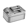 thumbnail image 2 of harayaa Fuel Tank Large Capacity Water Storage Container Metal Jug for Camping Emergency 1L, 2 of 8