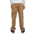 thumbnail image 3 of Victorious Men's Heavyweight Fleece Relaxed Lounge Cargo Sweatpants - Wheat - Large, 3 of 6