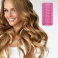 thumbnail image 2 of Unique Bargains 3 Pcs Rouleau de Cheveux Volumisant Pratique Sans Chaleur pour Femmes 2.76"x1.34 Pouces Rose Rouge, 2 of 4
