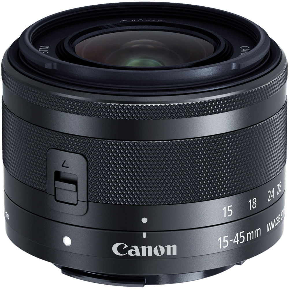Canon EOS M100 Mirrorless Digital Camera with 15-45mm and 55-200mm