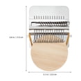 thumbnail image 2 of 1 Set Mini Loom Knitting Tool Weave Tool Darning Mini Loom Machine Yarn Knitting Tool, 2 of 8