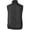 Black, variant on Monterey Club Men's Lightweight Microfiber Dobby Full Zip Sport Vest #1927