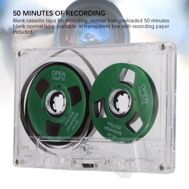 Reel To Reel Blank Cassette Tape - 50 Minutes Normal Bias Recording
