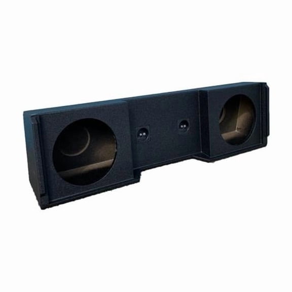King AK-GMC35-12 12 in. Dual Down-Firing Sealed Subwoofer Box for 1999-2006 Silverado & Sierra Extended Cab