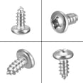 thumbnail image 5 of Uxcell #12x1/2" Phillips Self-Tapping Screws 304 Stainless Steel Bright 50 Pack, 5 of 5