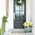 thumbnail image 7 of Light Gray MgO Round 12.2in. H Outdoor Planter, 7 of 7