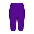 thumbnail image 4 of Jxximdong Leggings for Women High Waisted Hollow Lightweight And Comfortable Pants Solid Color Soft Casual Pajama Trouserss Purple M Yoga Pants, 4 of 5