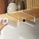 thumbnail image 5 of Debajo del gabinete soporte para papel de cocina rollo de papel toallero organizador de Metal inoxidable, 5 of 5