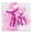 Glam Balloon Animal Dog Abstract, variant on Stupell Industries Glam Canvas Art, 17 x 17, by Ziwei Li