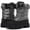 Grey, variant on GLOBALWIN Women's Snow Boots Ankle Winter Boots For Women Silver 6.5M