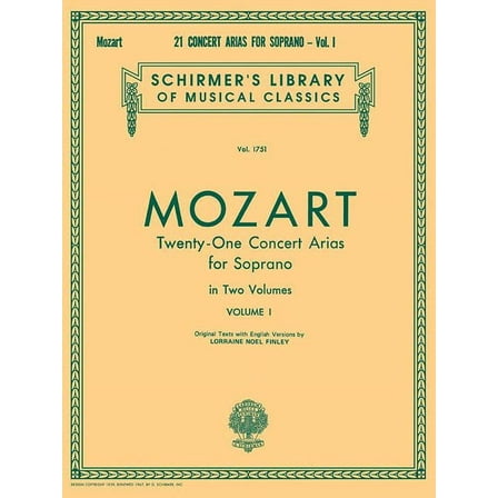 21 Concert Arias for Soprano - Volume I: Schirmer Library of Classics Volume 1751 Voice and Piano, (Paperback)