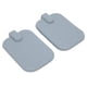 thumbnail image 5 of Almohadillas de electrodos calefactores, parches de electrodos de fisioterapia de espuma absorbente, cuidado de la salud, 2 uds., 5 of 8