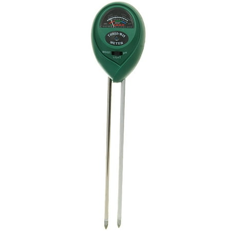 Soil Conductivity Meter - 3in1 Plant Flowers Soil Tester Moisture Light PH Meter pH Digital Analyzer NEW