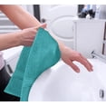 thumbnail image 4 of Utopia Towels 6 Pack Premium Hand Towels Set, 16 by 28 inches, 100% Ring Spun Cotton, Ultra Soft and Highly Absorbent 600GSM Towels for Bathroom, Gym, Shower, Hotel, and Spa, Turquoise, 4 of 6