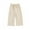 Beige, variant on Diufon Toddler Boys Girls Cotton Pants Little Kids Wide Leg Loose Elastic Waisted Drawstring Pants with Pockets