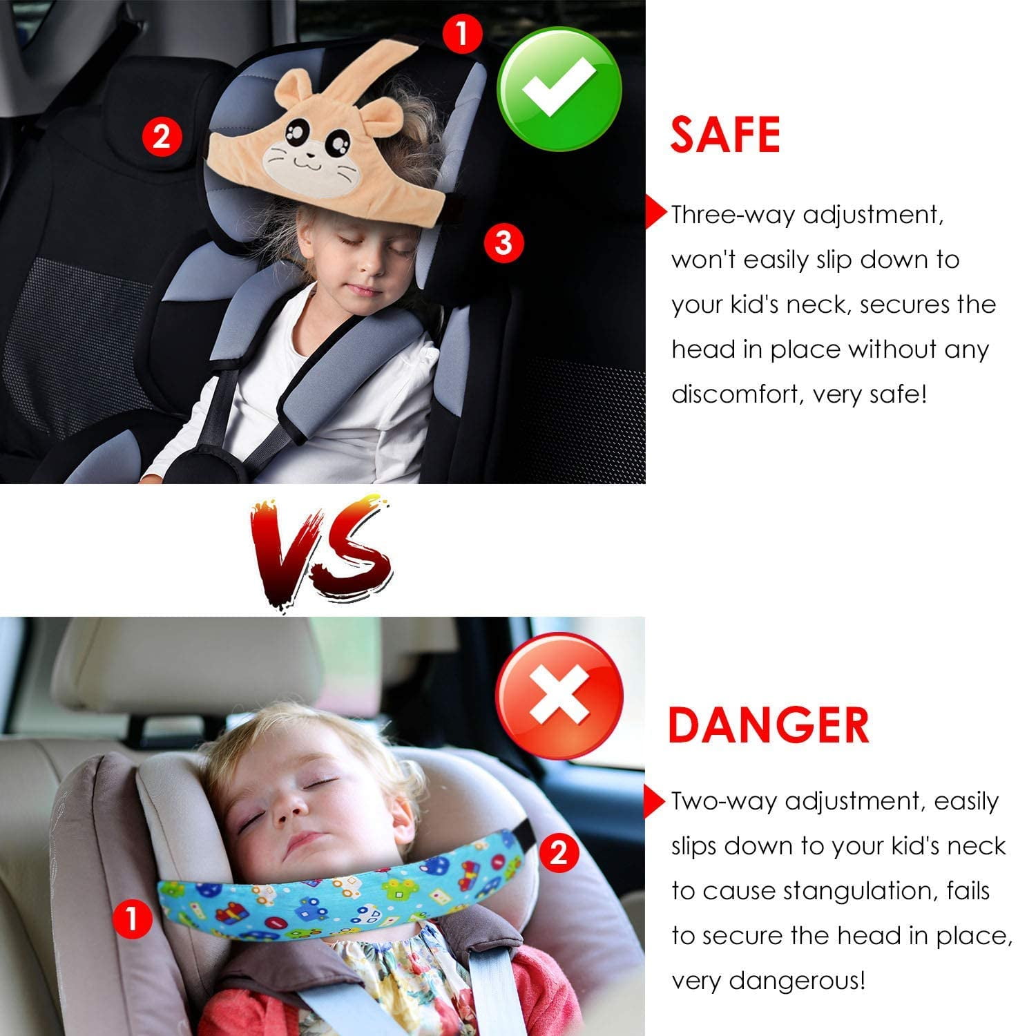 head holder for car seat