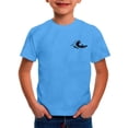 thumbnail image 4 of XEGLSBU Girls Shirts Size 14 16 Cats Girls Summer Graphic Tee for Wear – Lightweight Short Sleeve Top with Printed for Kids Blue Size 9-10 Years, 4 of 5