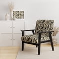 thumbnail image 2 of Designart "Timeless Elegance I" Cream Abstract Upholstered Accent Chair - Modern Arm Chair For Bedroom, 2 of 7