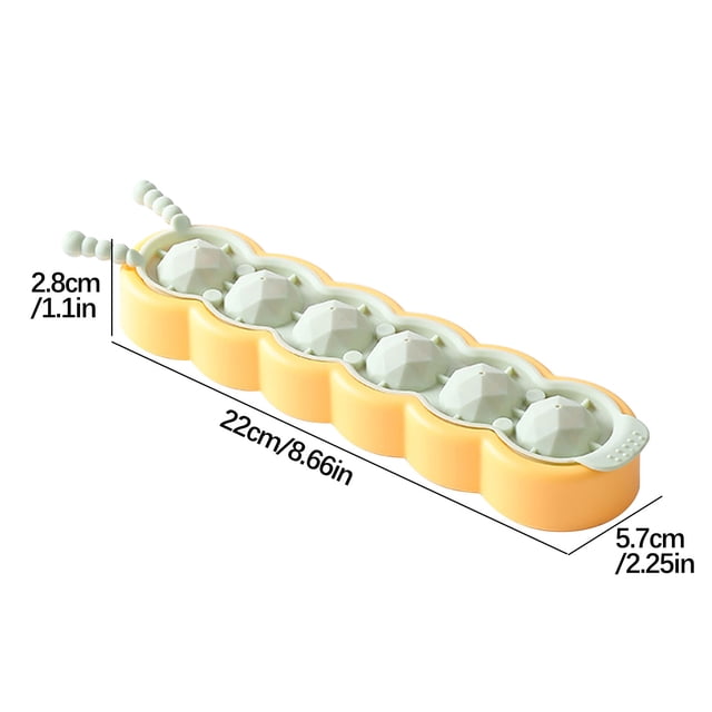 TIMIFIS Ice Tray Mold Ice Tray with Cover Home Ice Homemade Ice Maker Quick Ice Box Ice Storage Ice Lattice