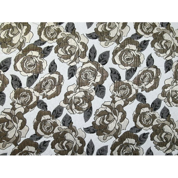 Minerva Metallic Woven Brocade Fabric Gold - per yard