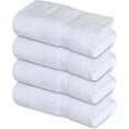 thumbnail image 7 of Gold Textiles 12 Pack White Hand Towels 16x30 Inch 100% Cotton Hotel Quality Gym & Spa Quick Drying, 7 of 7