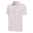 thumbnail image 2 of Men's Antigua White St. Louis Cardinals Independence Day Polo, 2 of 4