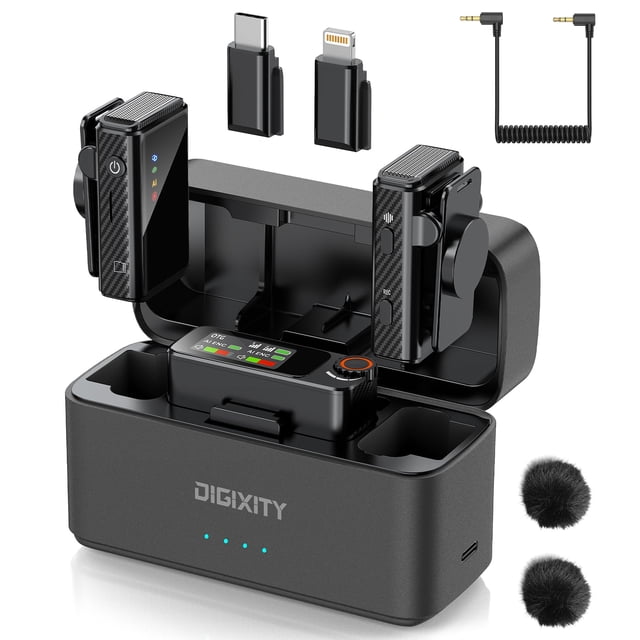 Micrófono Lavalier inalámbrico DIGIXITY para iPhone/Android/cámara/PC