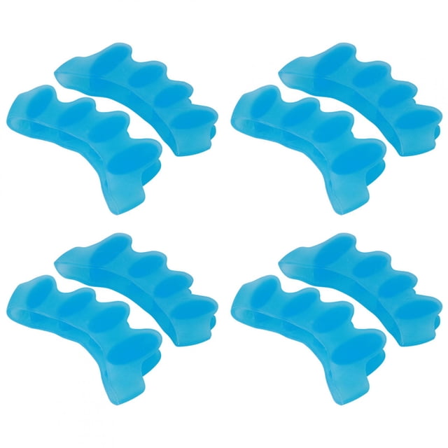 Alisador de silicona, 4 pares de separadores de dedos, separador de dedos optimizado para la excelencia.