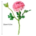 thumbnail image 4 of Yuarrent Ramo de Camelia Artificial de 2 cabezas simulación hogar jardín decoración boda banquete fiesta DIY Decoración Accesorios Flores artificiales rosado Yuarrent HA8264-09B, 4 of 6