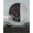 thumbnail image 2 of Martin Svensson Home Miroir Mural Rond en Métal Étain Antique de 30 Po, 2 of 6