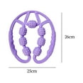 thumbnail image 7 of Leg Massager Roller Handheld Massage Tool for Thigh Calf Elbow Yoga violet, 7 of 7