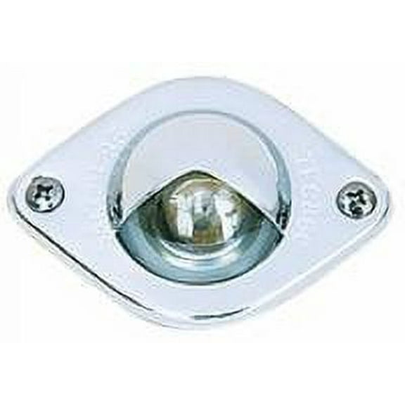 Peterson V437 License Plate/Utility Light Chrome