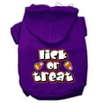 thumbnail image 5 of Mirage Pet Lick Or Treat Screen Print Pet Hoodies Red Size XL, 5 of 10
