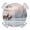 Gray, variant on Coastal Starfish Round Tablecloth for 55-60 Inch Tables,Fitted Table Cover with Elastic Edge,Beach Summer Starfish Nautical Shell Blue Waterproof Outdoor Table Cloth Protector for Patio Garden Dinner