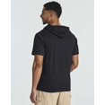 thumbnail image 3 of Real Essentials Men's Cotton Short-Sleeve Hoodie Hooded T-Shirt With Drawstring & Pockets (Available In Big & Tall), 3 of 6