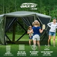 thumbnail image 3 of CLAM Quick-Set Escape 11.5 x 11.5' Portable Canopy Shelter w/ 6 Wind Panels, 3 of 12