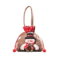 thumbnail image 5 of Gift Bags, Sack with Drawstring for Large Xmas Package Storage, Event Party Supplies, Christmas Party Favors snowman, 5 of 9