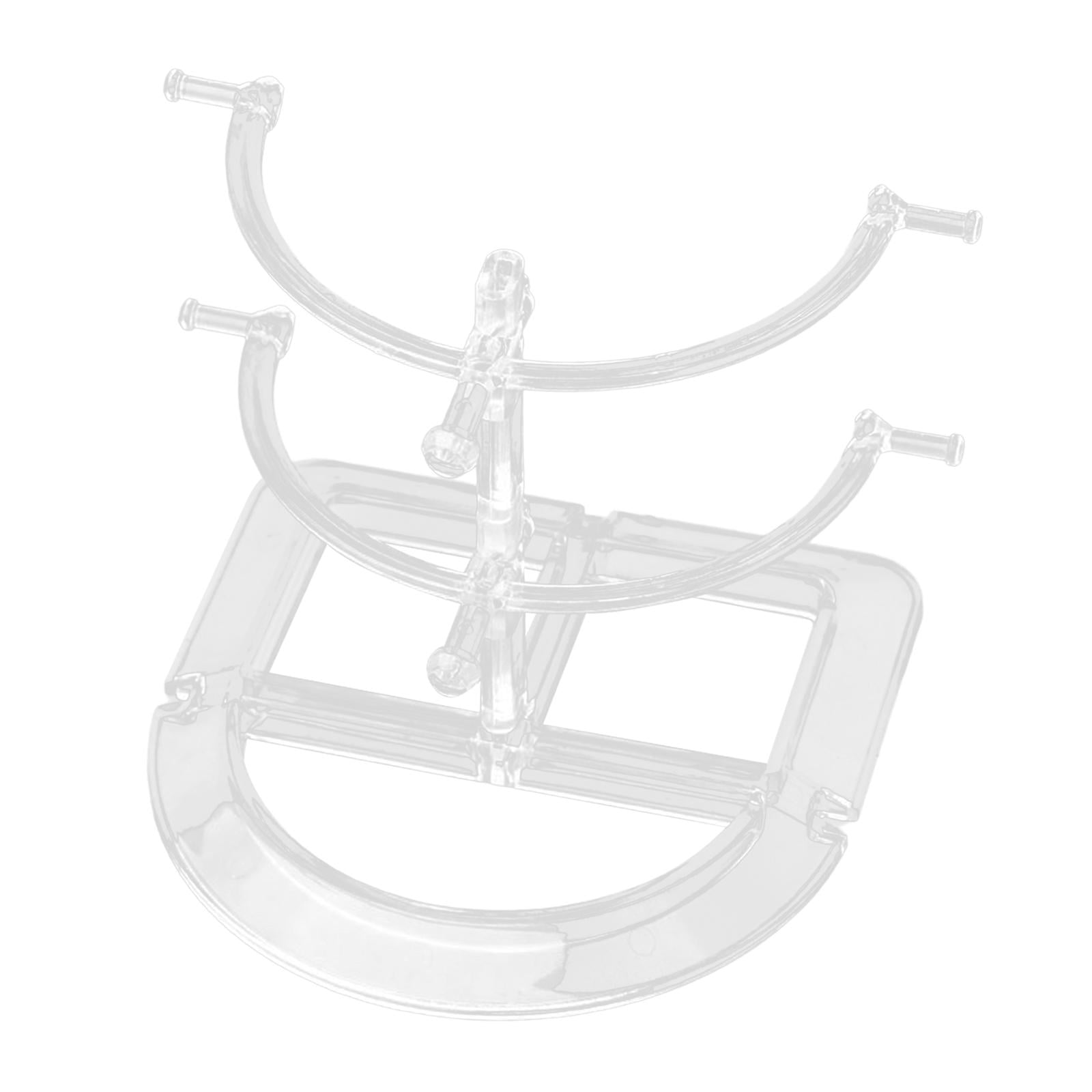 Acrylic Eyeglasses Holder Stand Sunglasses Rack Decorative Eyewear