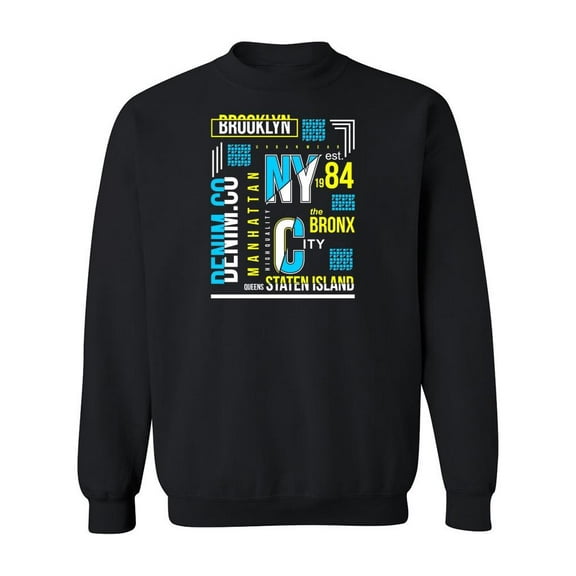 New York City . Sweatshirt Men -Image by Shutterstock, Male Small