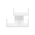 thumbnail image 4 of Furinno HERMITE Wooden Desktop Bookshelf Storage Organizer for Home and White, 4 of 6