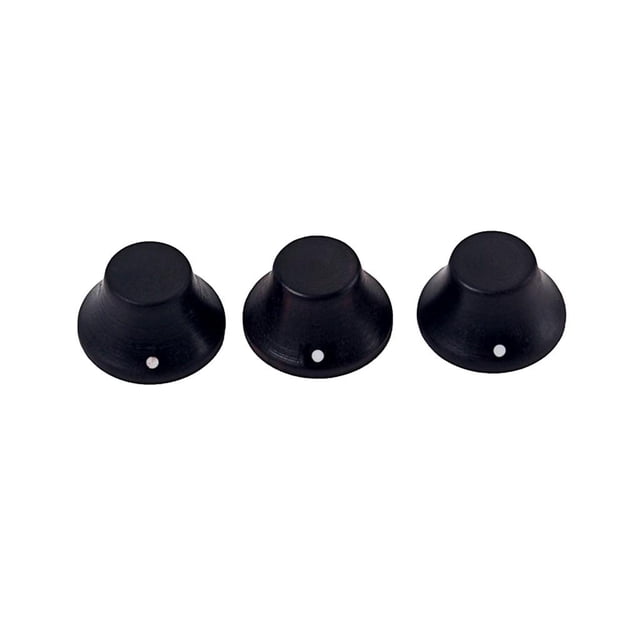 Perilla trol de guitarra de de 3 uds., Accesorio de guitarra acabado de cebra Yuyangstore Perilla de control de guitarra