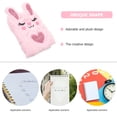 thumbnail image 2 of Miangastore Plush Diary Book Lovely Bunny Notepad Cartoon Girl Notepad Diary Accessory, 2 of 8