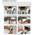 thumbnail image 2 of Douglas Football Butterfly Restrictor Cowboy Collar | Attach to Shoulder Pads, 2 of 2