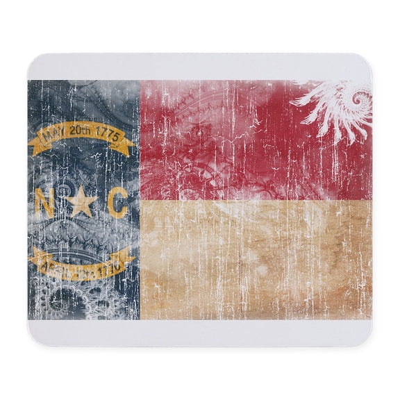 CafePress - North Carolina Flag Mousepad - Non-slip Rubber Mousepad, Gaming Mouse Pad